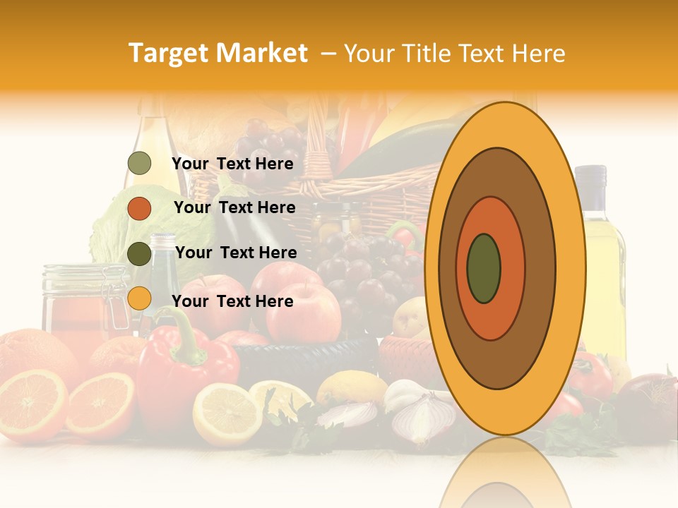 Organic Diet Vegetarian PowerPoint Template