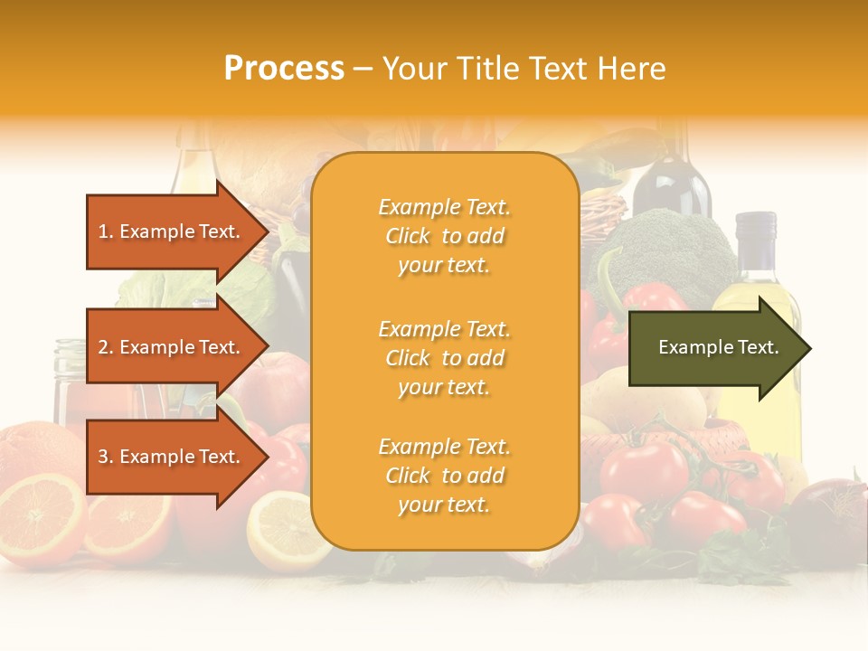 Organic Diet Vegetarian PowerPoint Template
