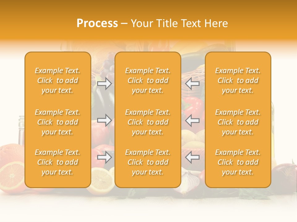 Organic Diet Vegetarian PowerPoint Template