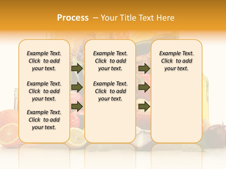 Organic Diet Vegetarian PowerPoint Template