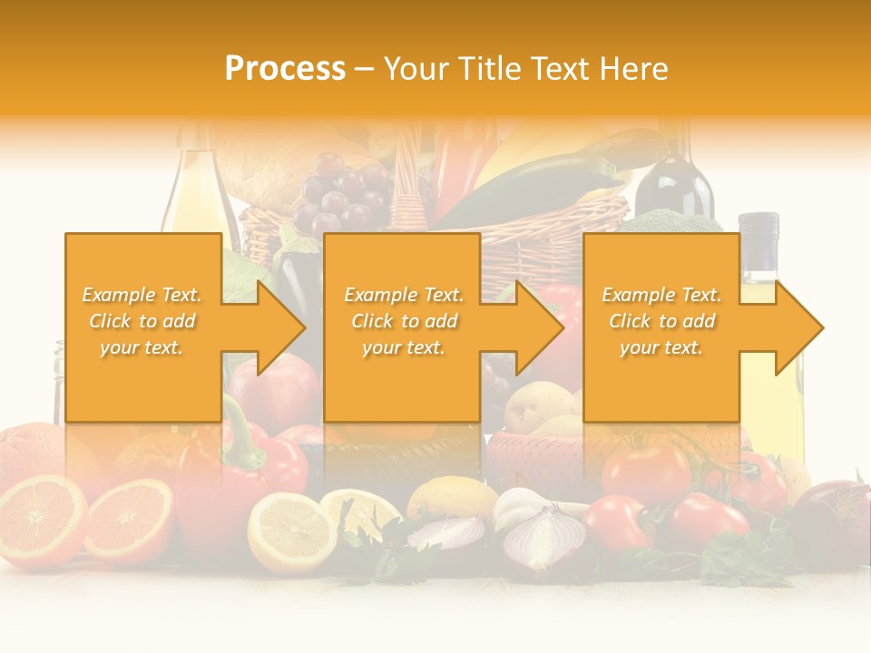 Organic Diet Vegetarian PowerPoint Template