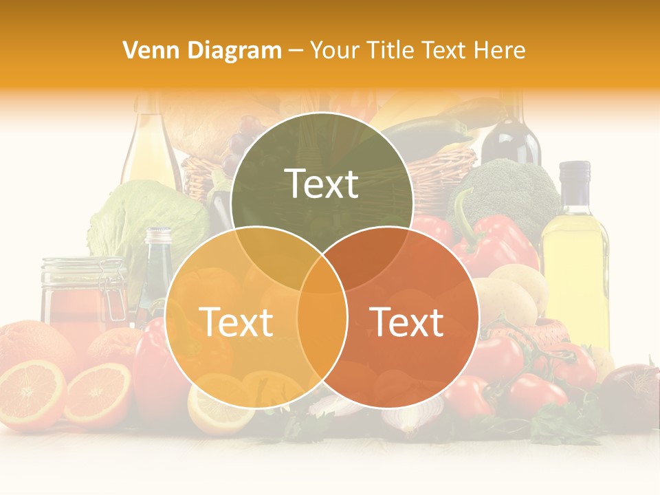Organic Diet Vegetarian PowerPoint Template