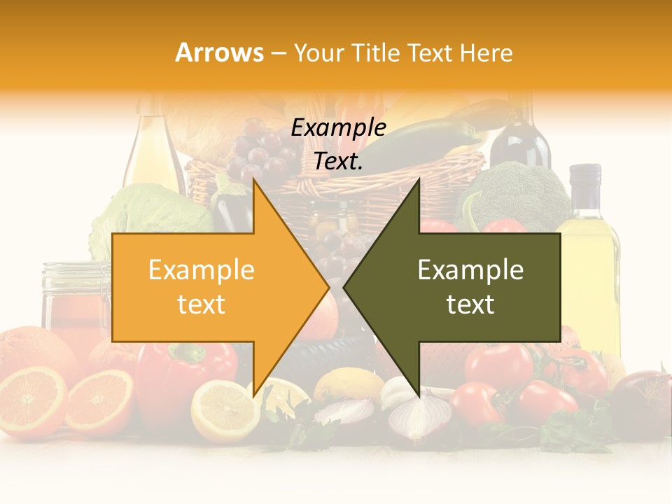 Organic Diet Vegetarian PowerPoint Template