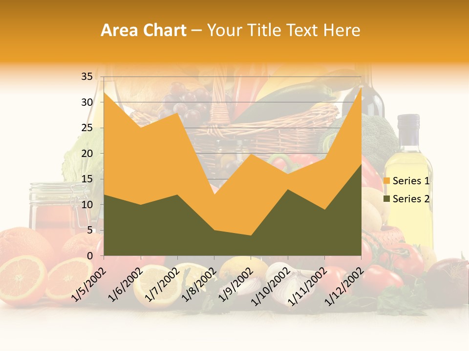 Organic Diet Vegetarian PowerPoint Template