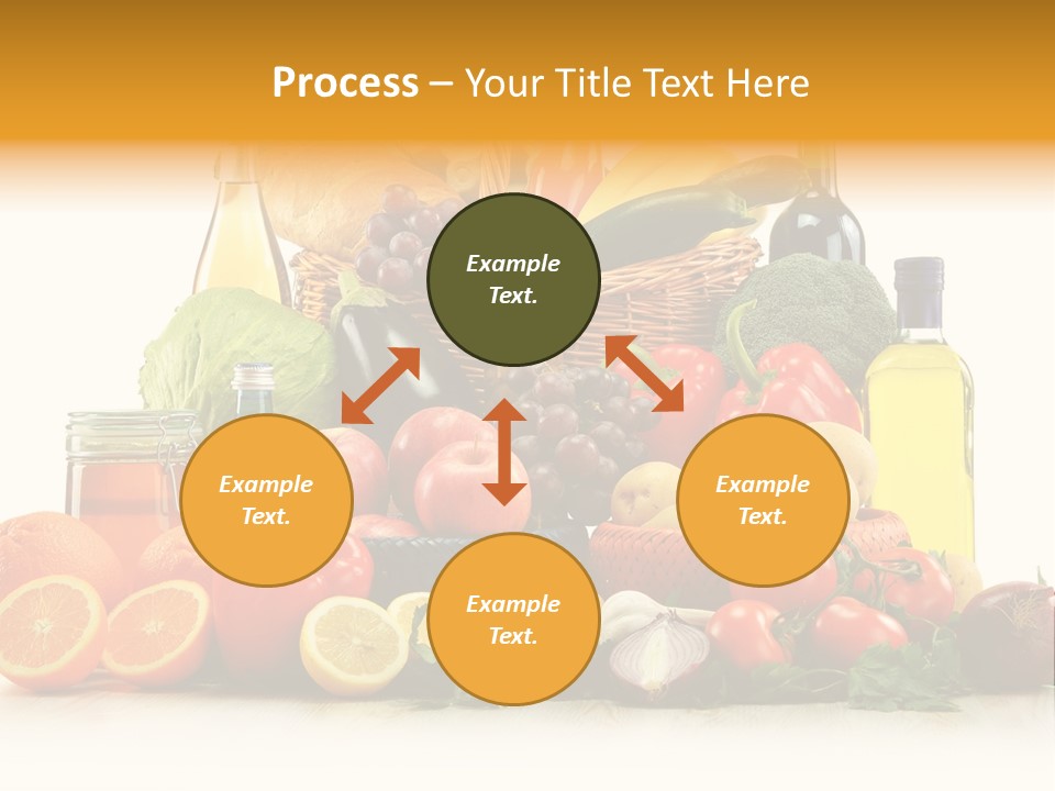 Organic Diet Vegetarian PowerPoint Template