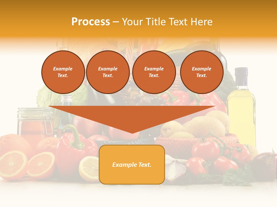 Organic Diet Vegetarian PowerPoint Template