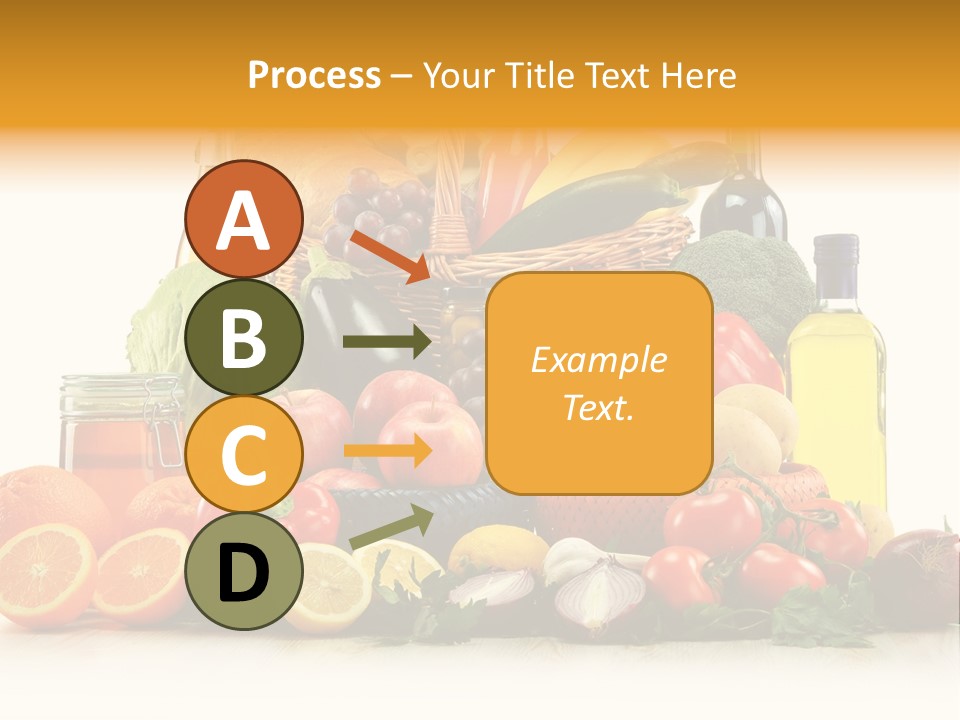 Organic Diet Vegetarian PowerPoint Template