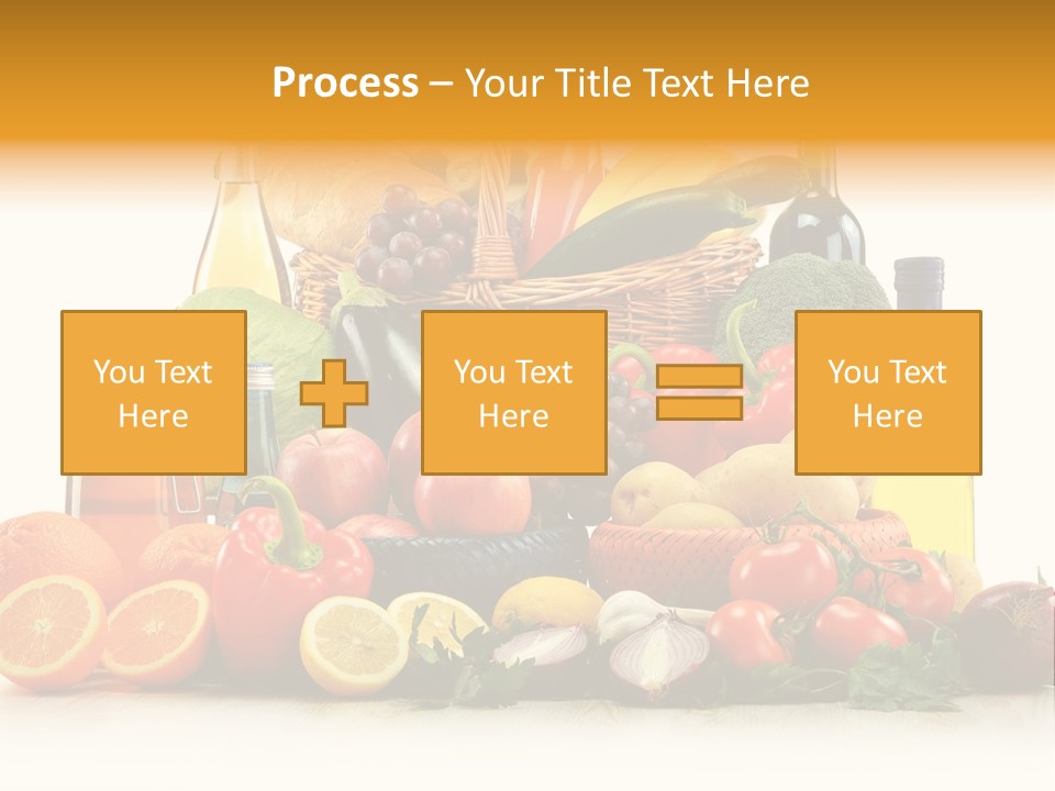 Organic Diet Vegetarian PowerPoint Template