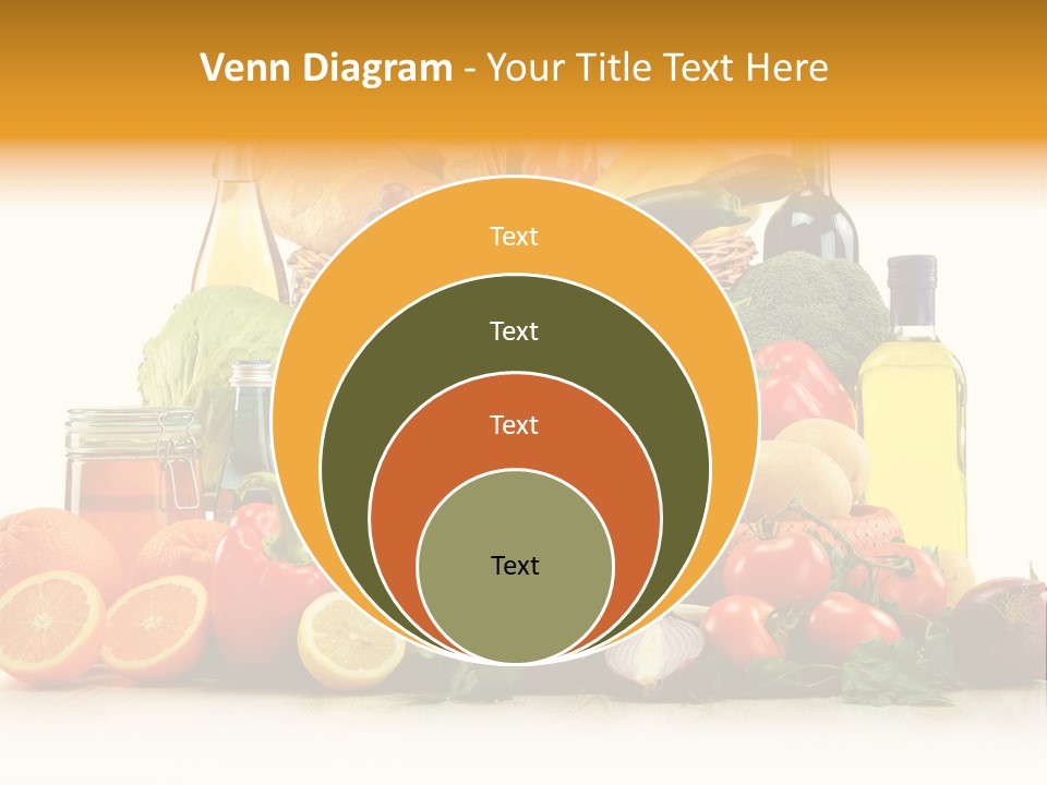 Organic Diet Vegetarian PowerPoint Template