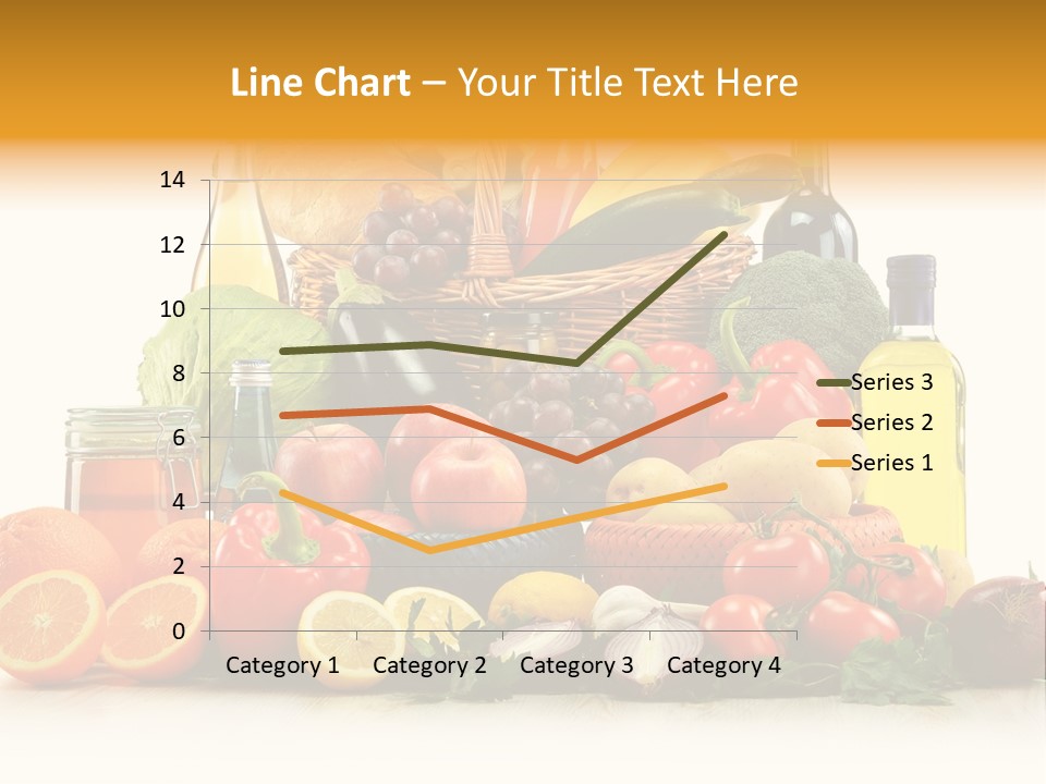 Organic Diet Vegetarian PowerPoint Template
