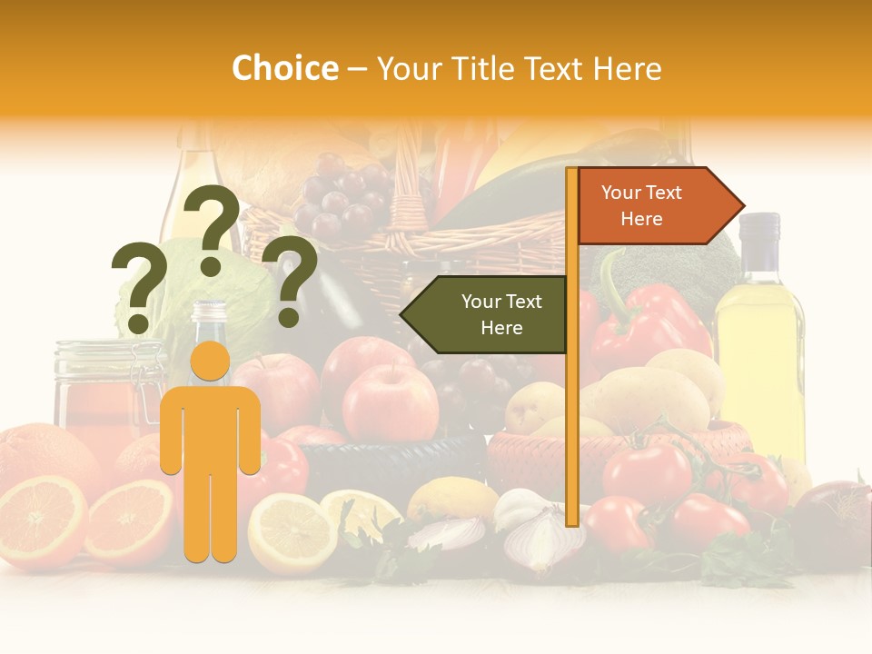 Organic Diet Vegetarian PowerPoint Template