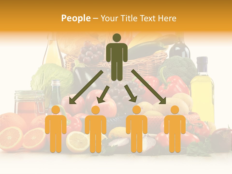 Organic Diet Vegetarian PowerPoint Template