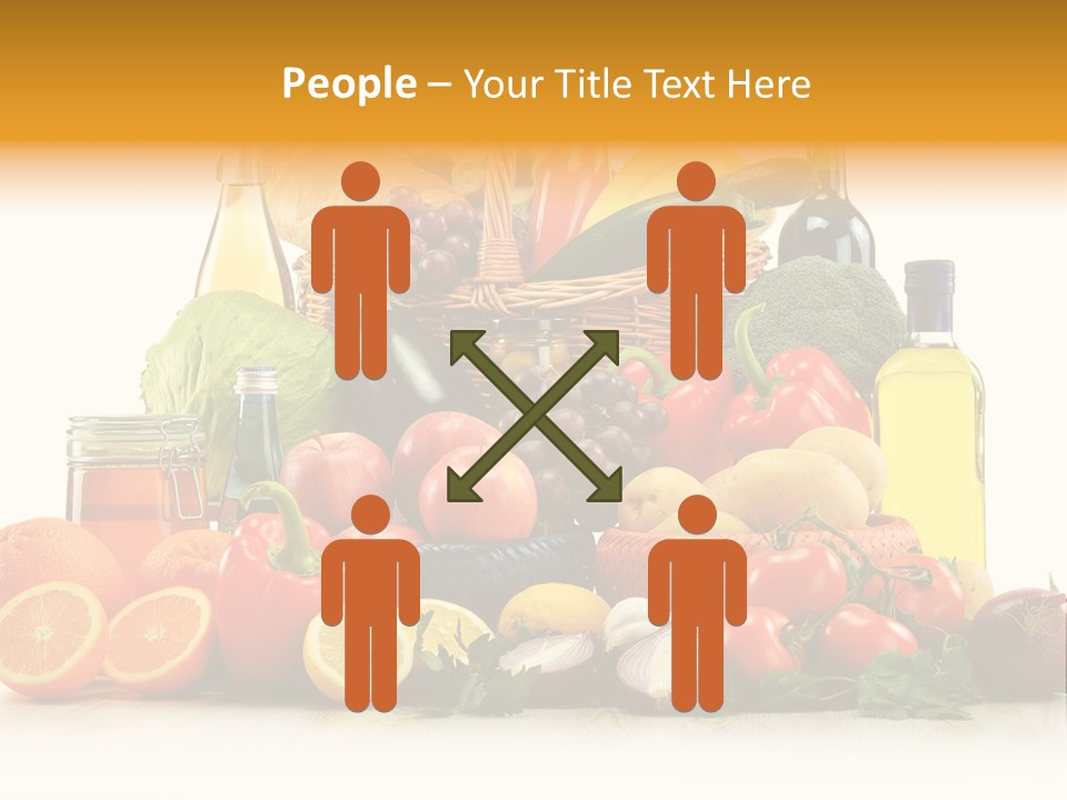 Organic Diet Vegetarian PowerPoint Template