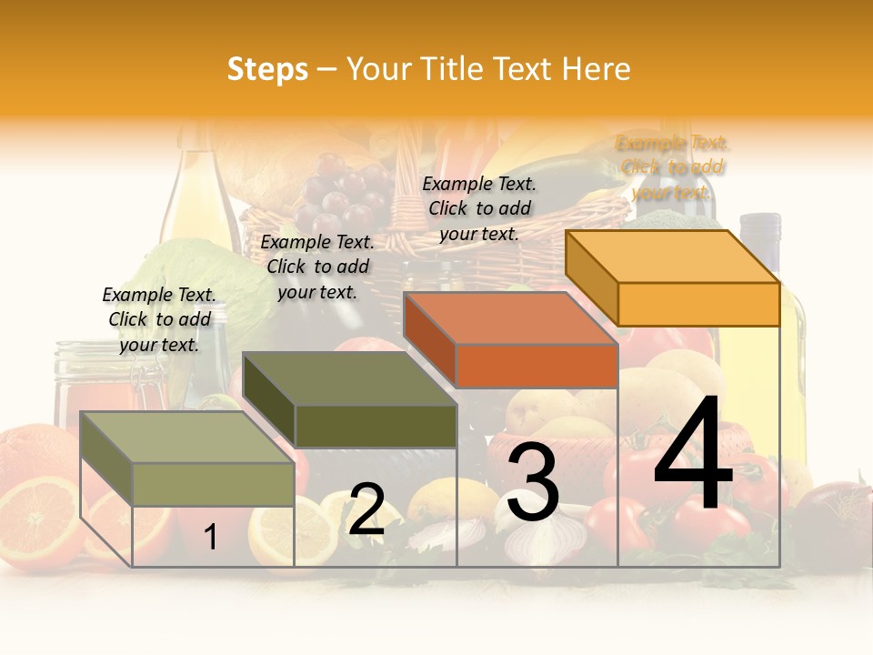 Organic Diet Vegetarian PowerPoint Template