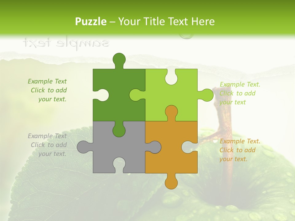 Office Group Figure PowerPoint Template