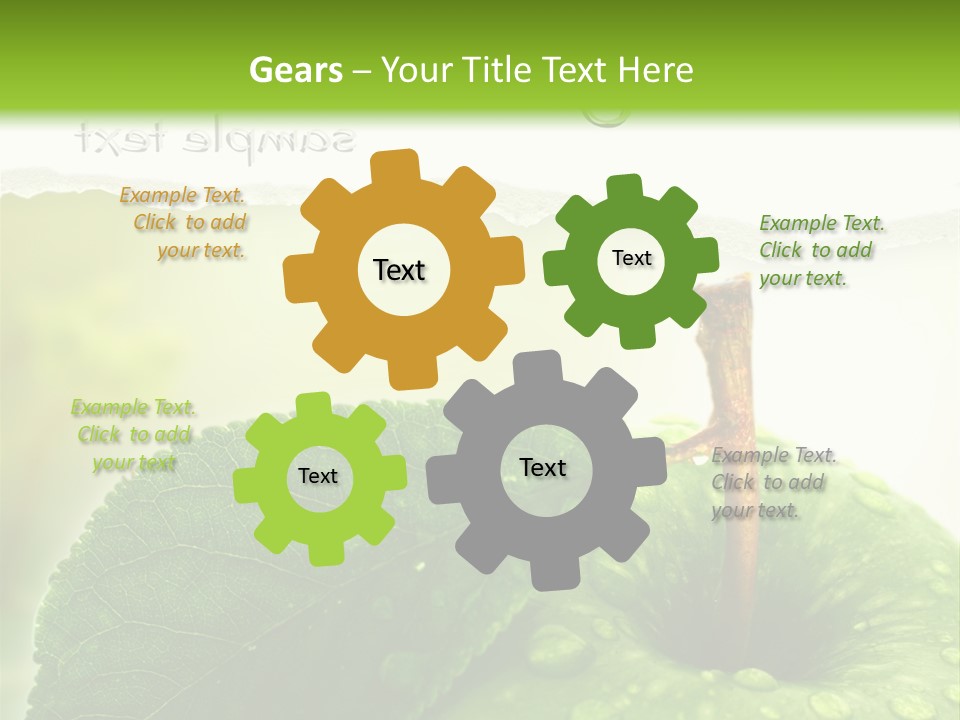 Office Group Figure PowerPoint Template