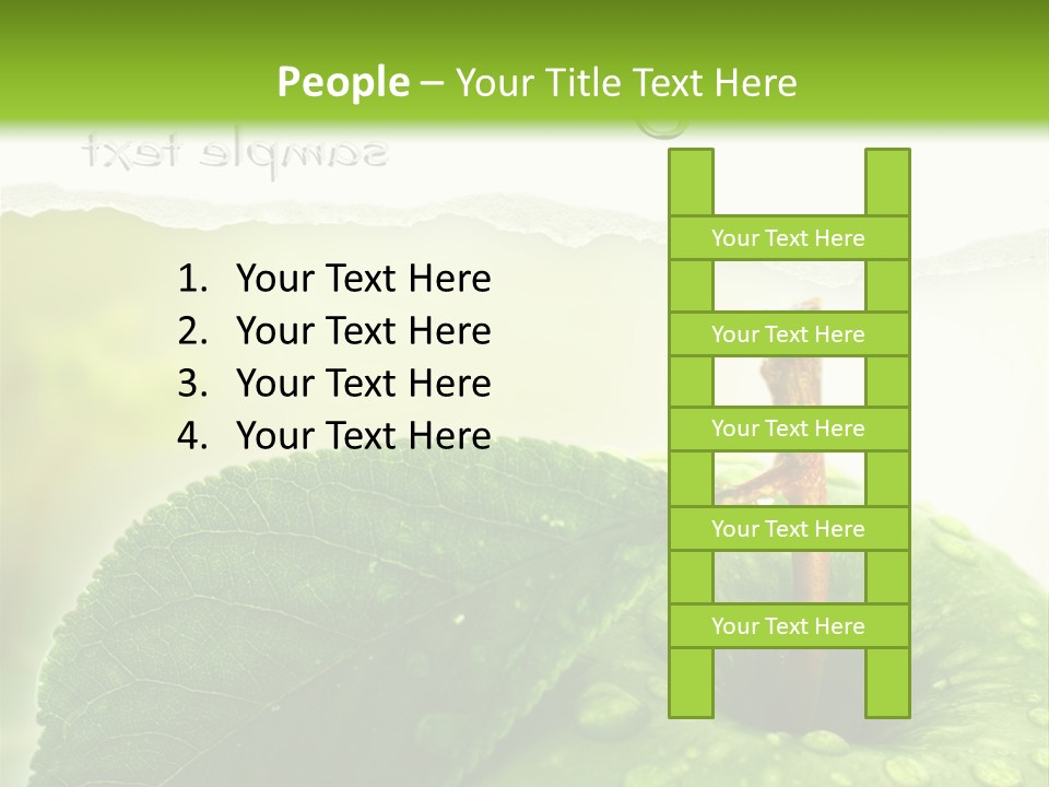 Office Group Figure PowerPoint Template