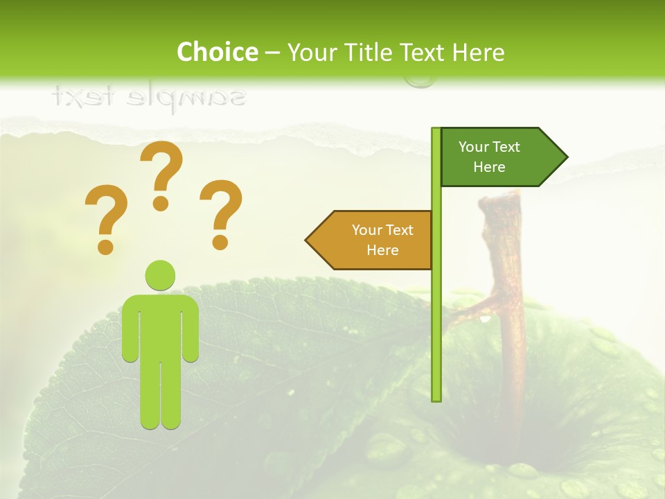 Office Group Figure PowerPoint Template