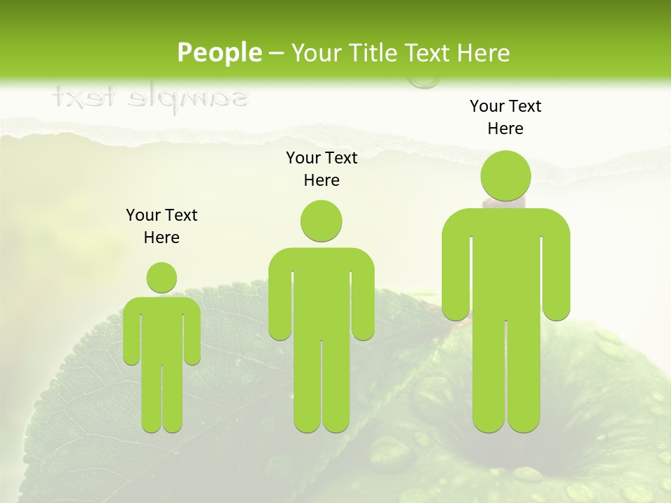 Office Group Figure PowerPoint Template