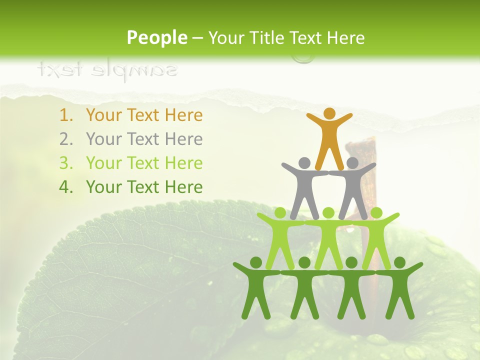 Office Group Figure PowerPoint Template