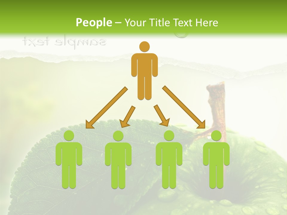 Office Group Figure PowerPoint Template