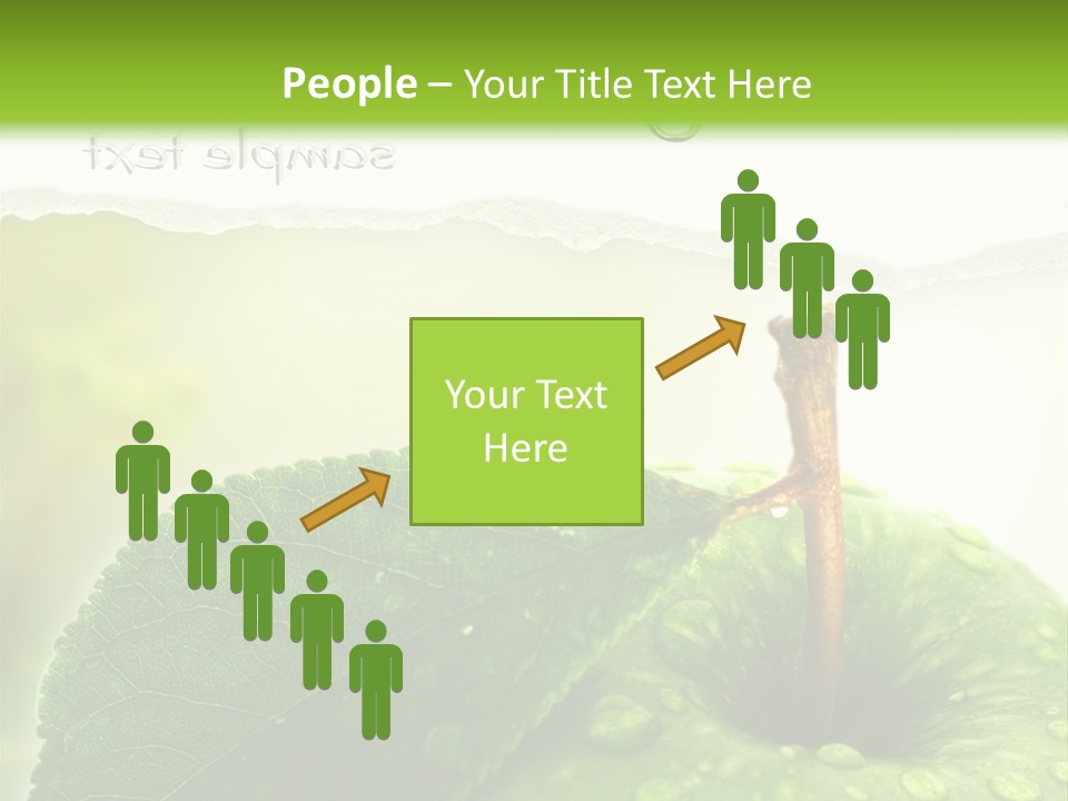 Office Group Figure PowerPoint Template