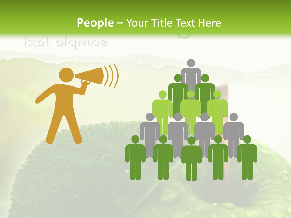 Office Group Figure PowerPoint Template