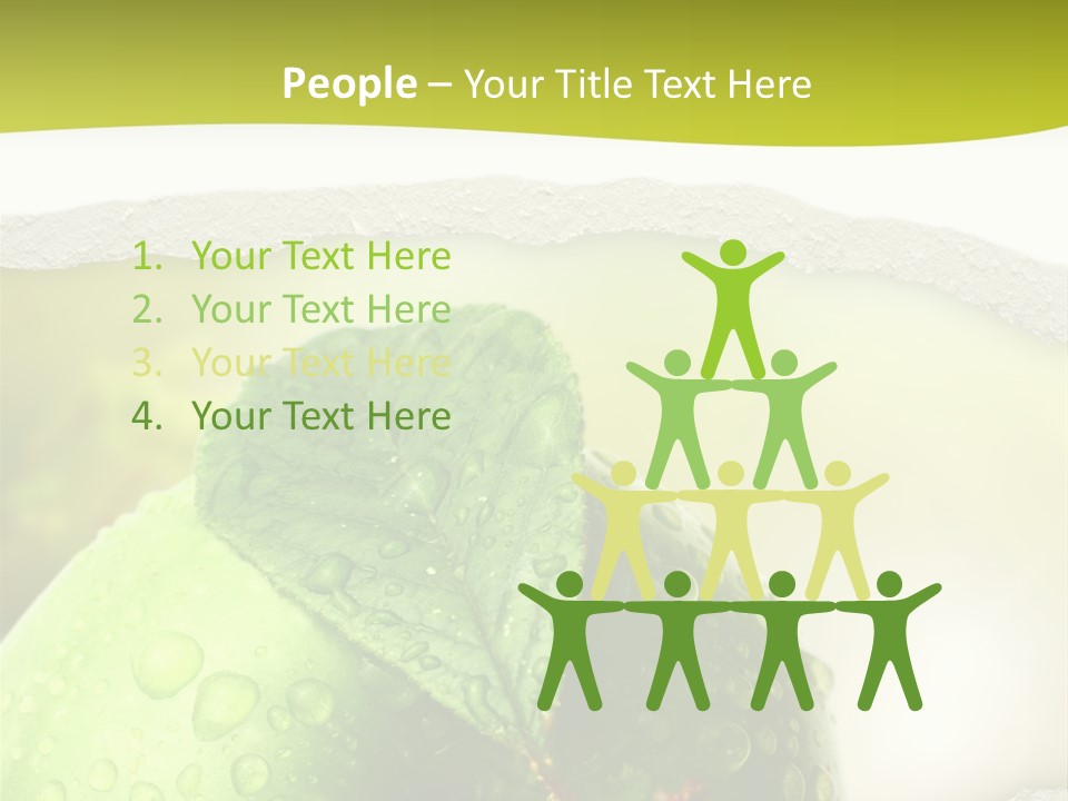 People Toon Meeting PowerPoint Template