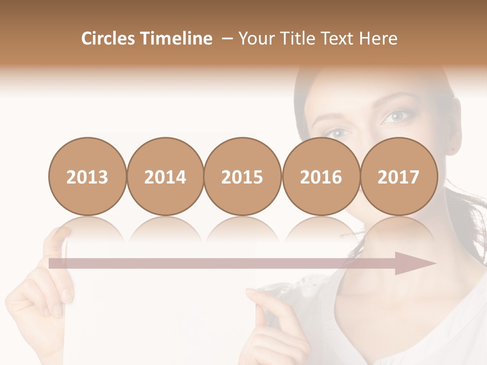 Signboard Cutout Businesspeople PowerPoint Template