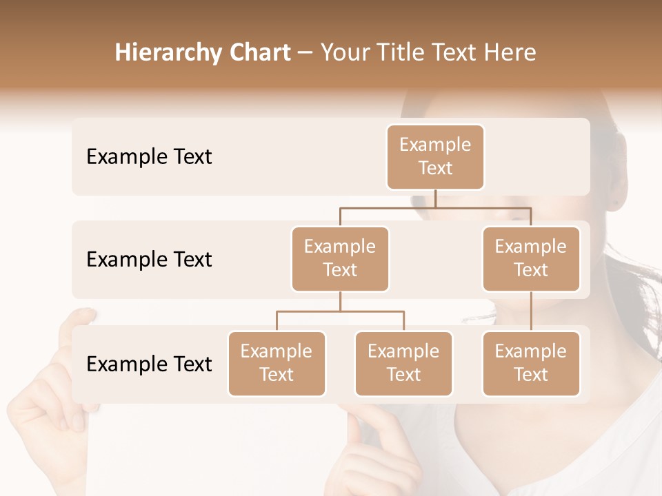 Signboard Cutout Businesspeople PowerPoint Template