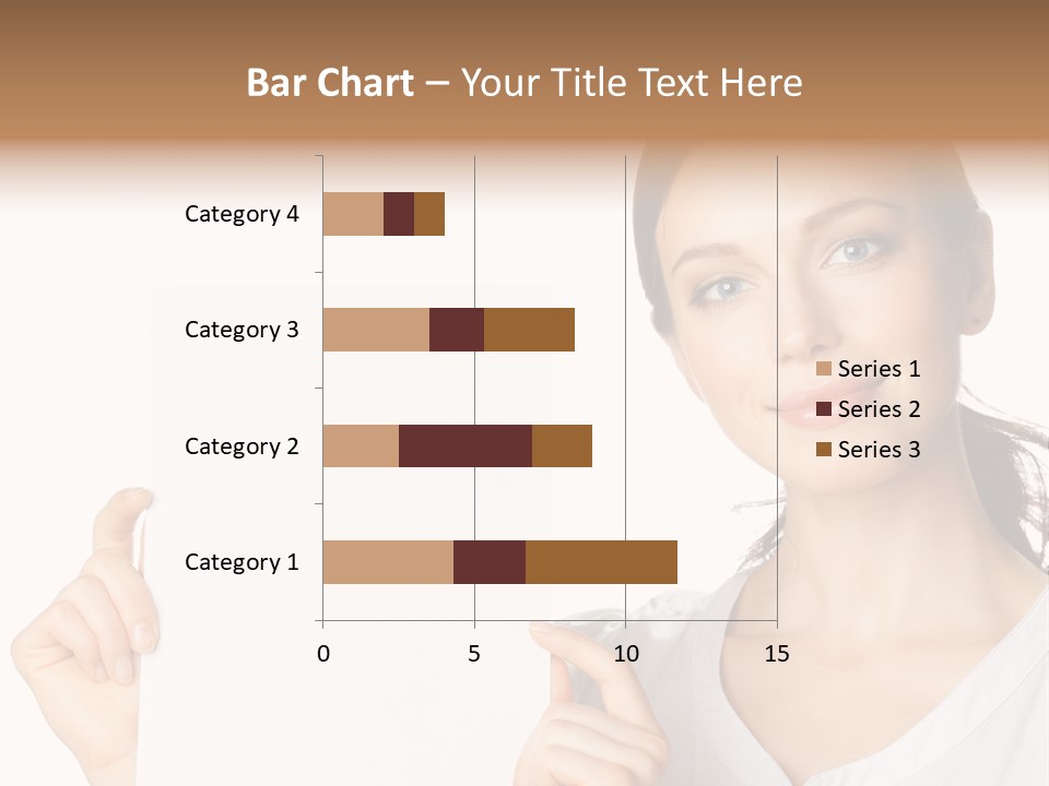 Signboard Cutout Businesspeople PowerPoint Template