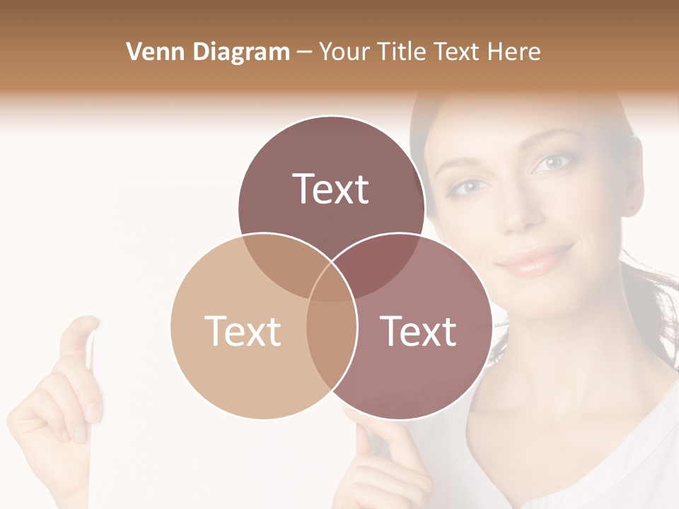 Signboard Cutout Businesspeople PowerPoint Template