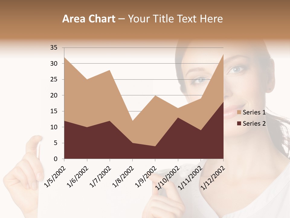 Signboard Cutout Businesspeople PowerPoint Template