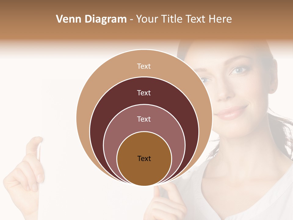 Signboard Cutout Businesspeople PowerPoint Template