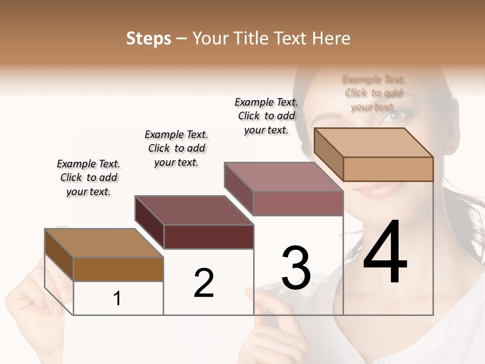 Signboard Cutout Businesspeople PowerPoint Template