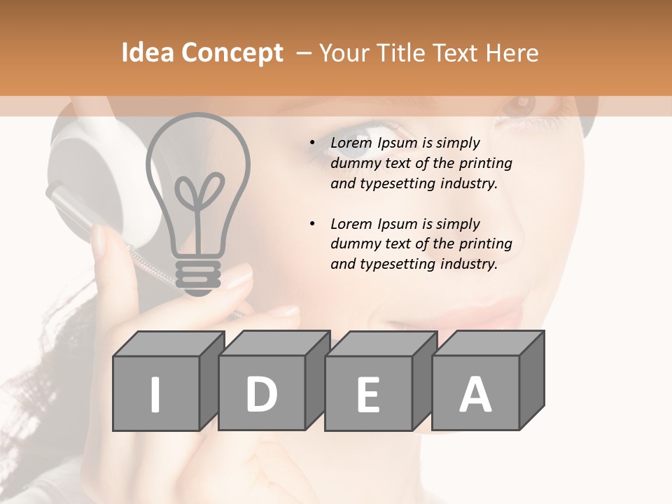 Online Phone Client PowerPoint Template
