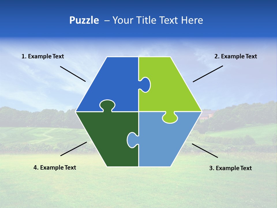 Plain Wood Grassland PowerPoint Template