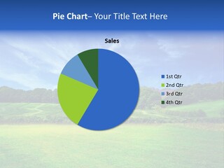 Plain Wood Grassland PowerPoint Template