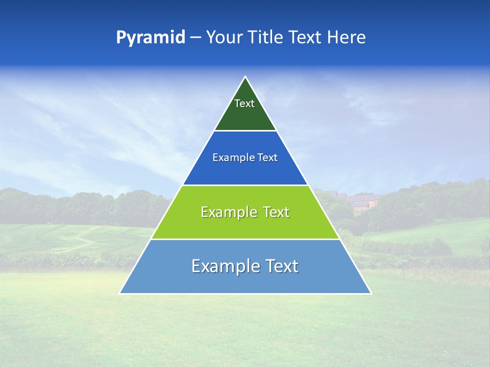 Plain Wood Grassland PowerPoint Template