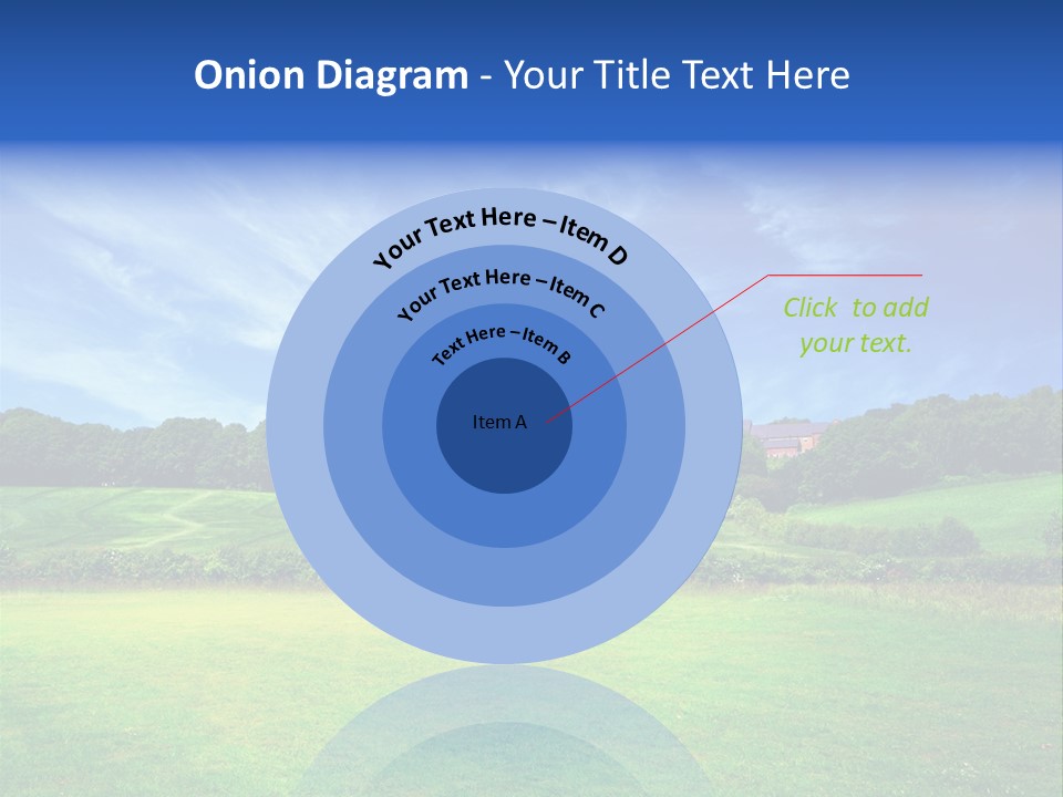 Plain Wood Grassland PowerPoint Template