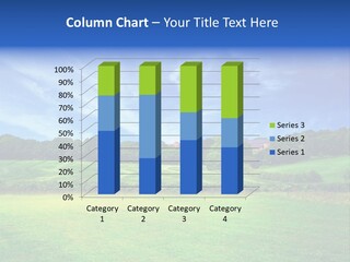 Plain Wood Grassland PowerPoint Template