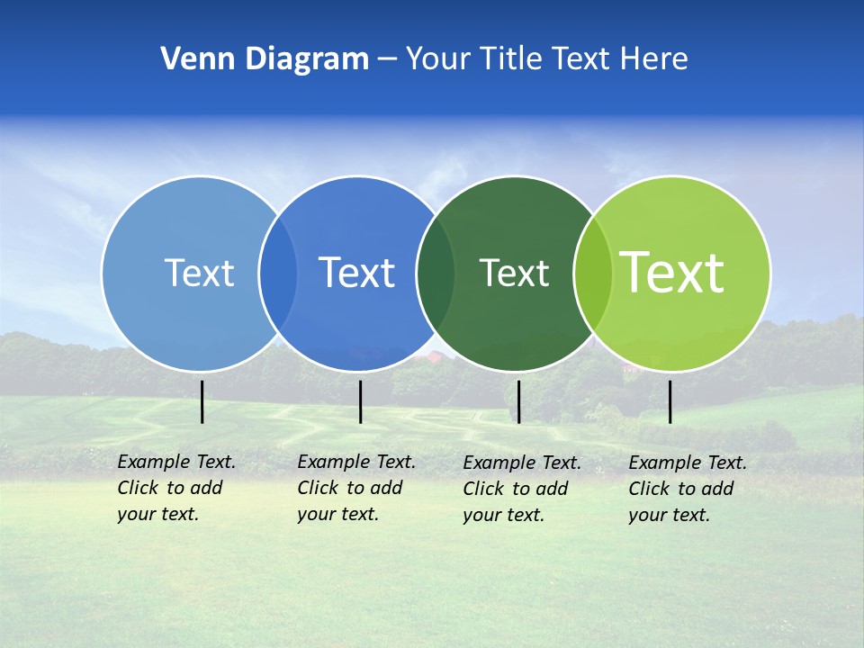 Plain Wood Grassland PowerPoint Template