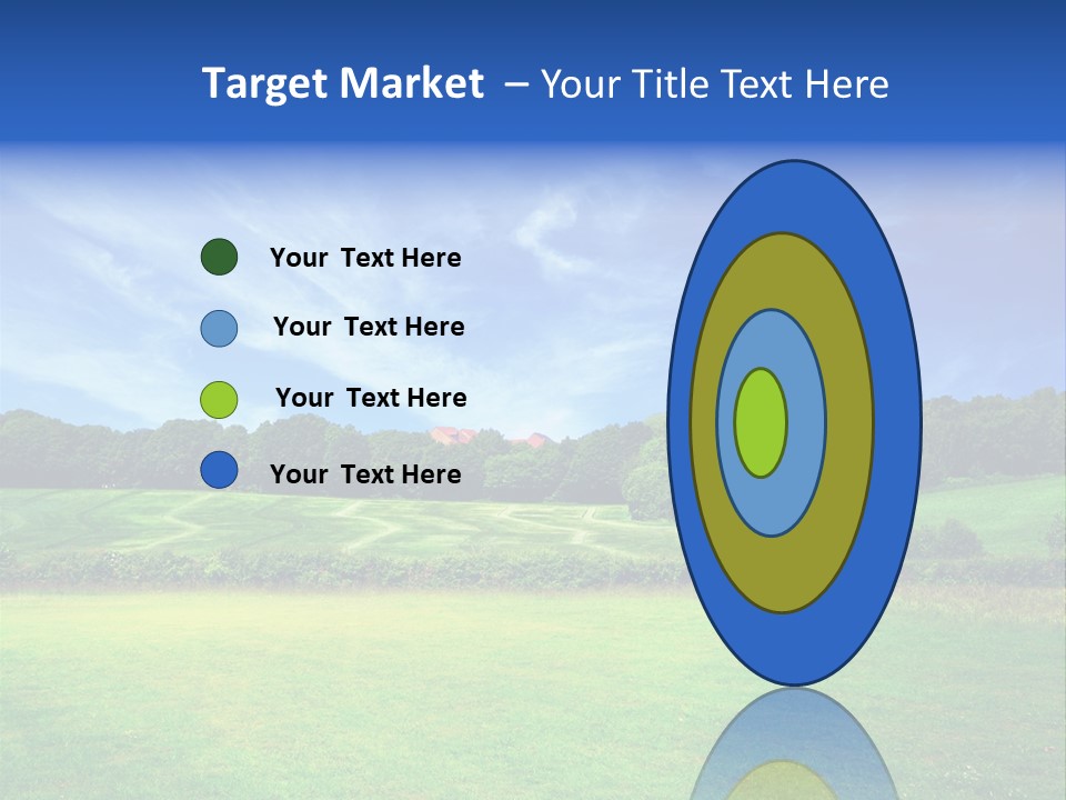 Plain Wood Grassland PowerPoint Template