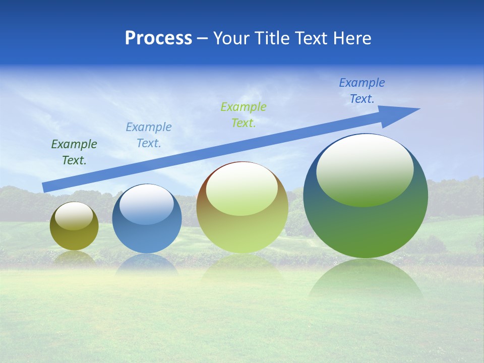 Plain Wood Grassland PowerPoint Template