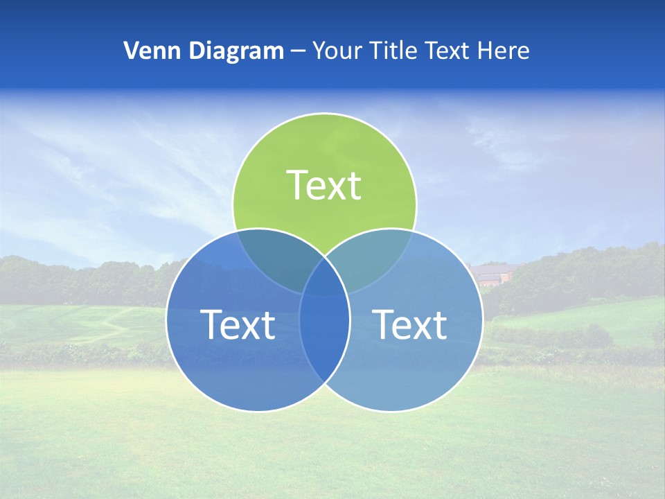 Plain Wood Grassland PowerPoint Template