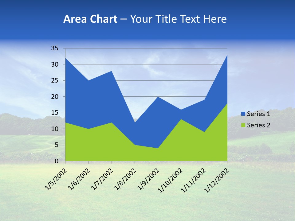 Plain Wood Grassland PowerPoint Template