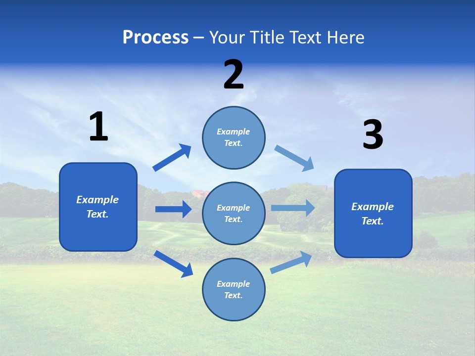 Plain Wood Grassland PowerPoint Template