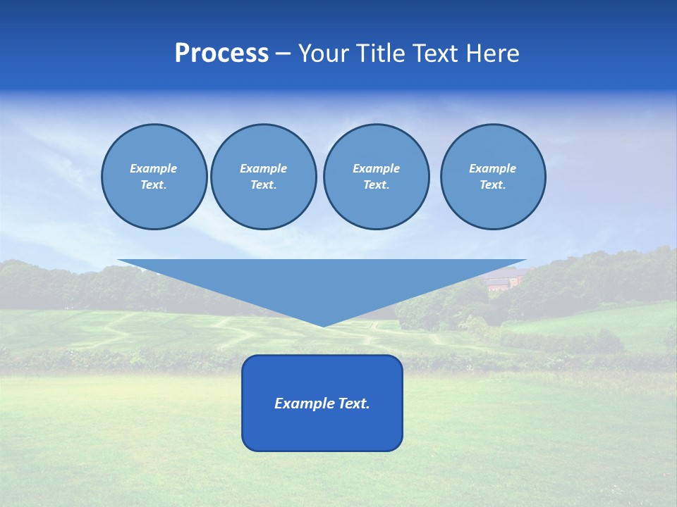 Plain Wood Grassland PowerPoint Template