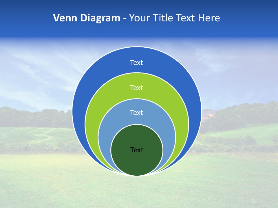Plain Wood Grassland PowerPoint Template