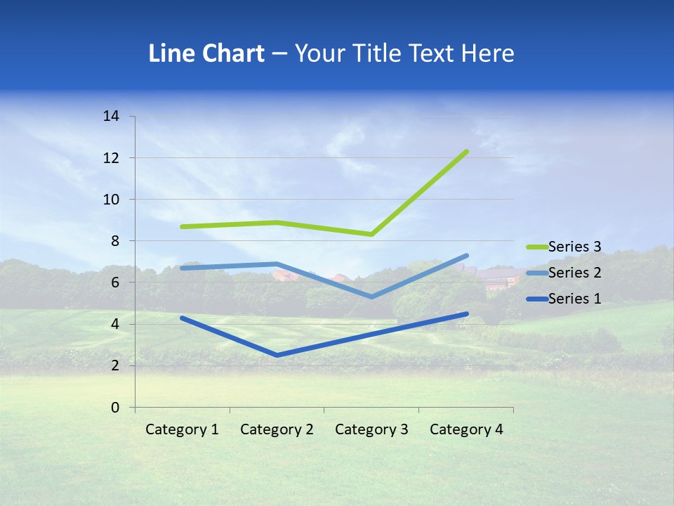 Plain Wood Grassland PowerPoint Template